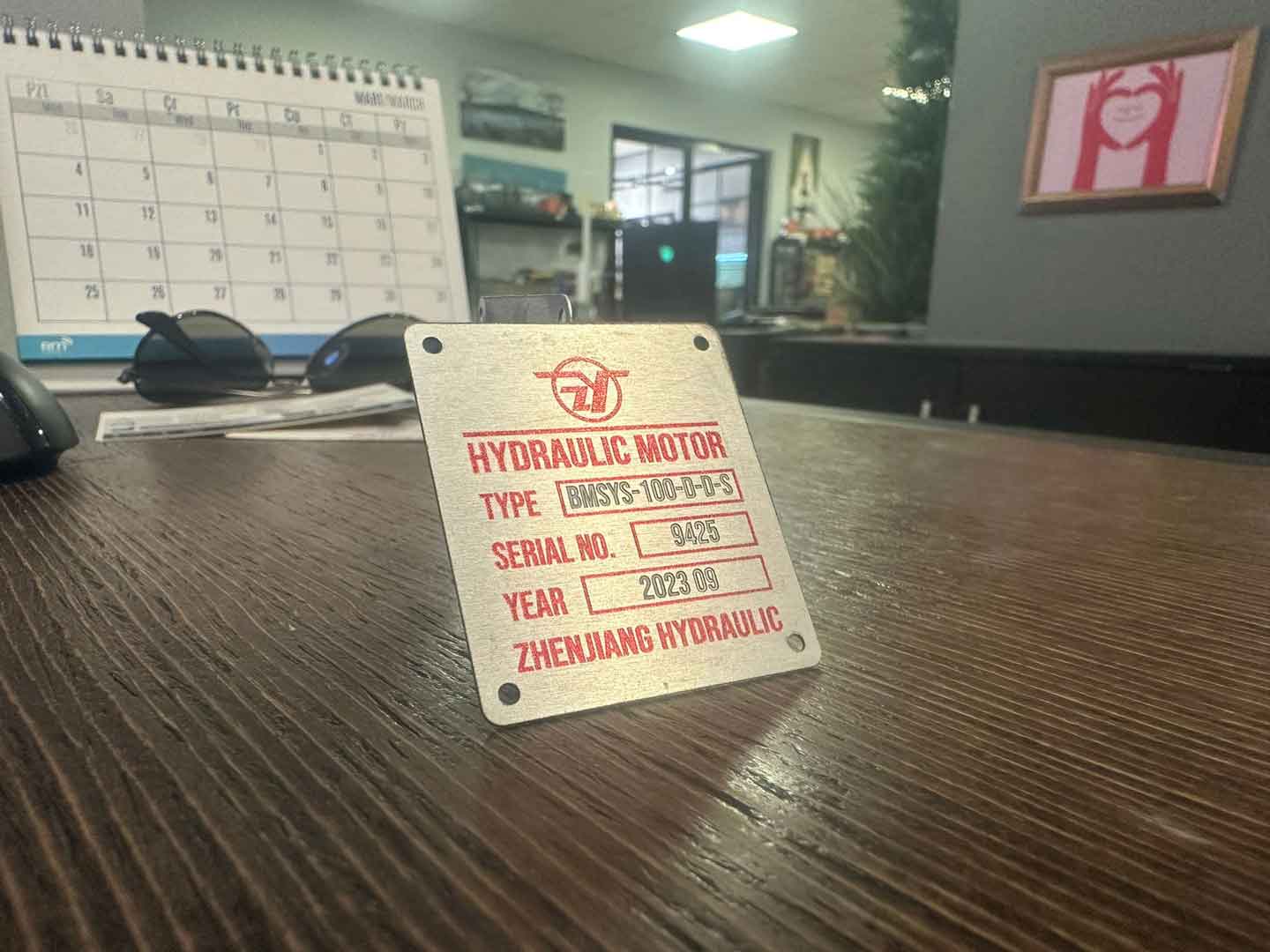 333 Etiket - Dayanıklı Metal Etiket